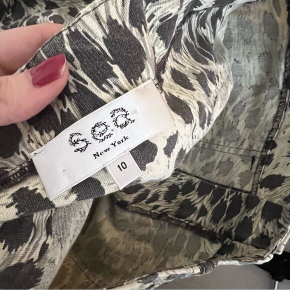 Sea New York Leo Animal Print Crop Pants - Picture 6 of 8